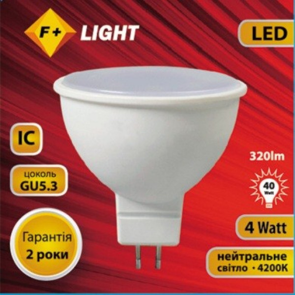 Светодиодная лампа MR16 4W 4200K 230V IC №3