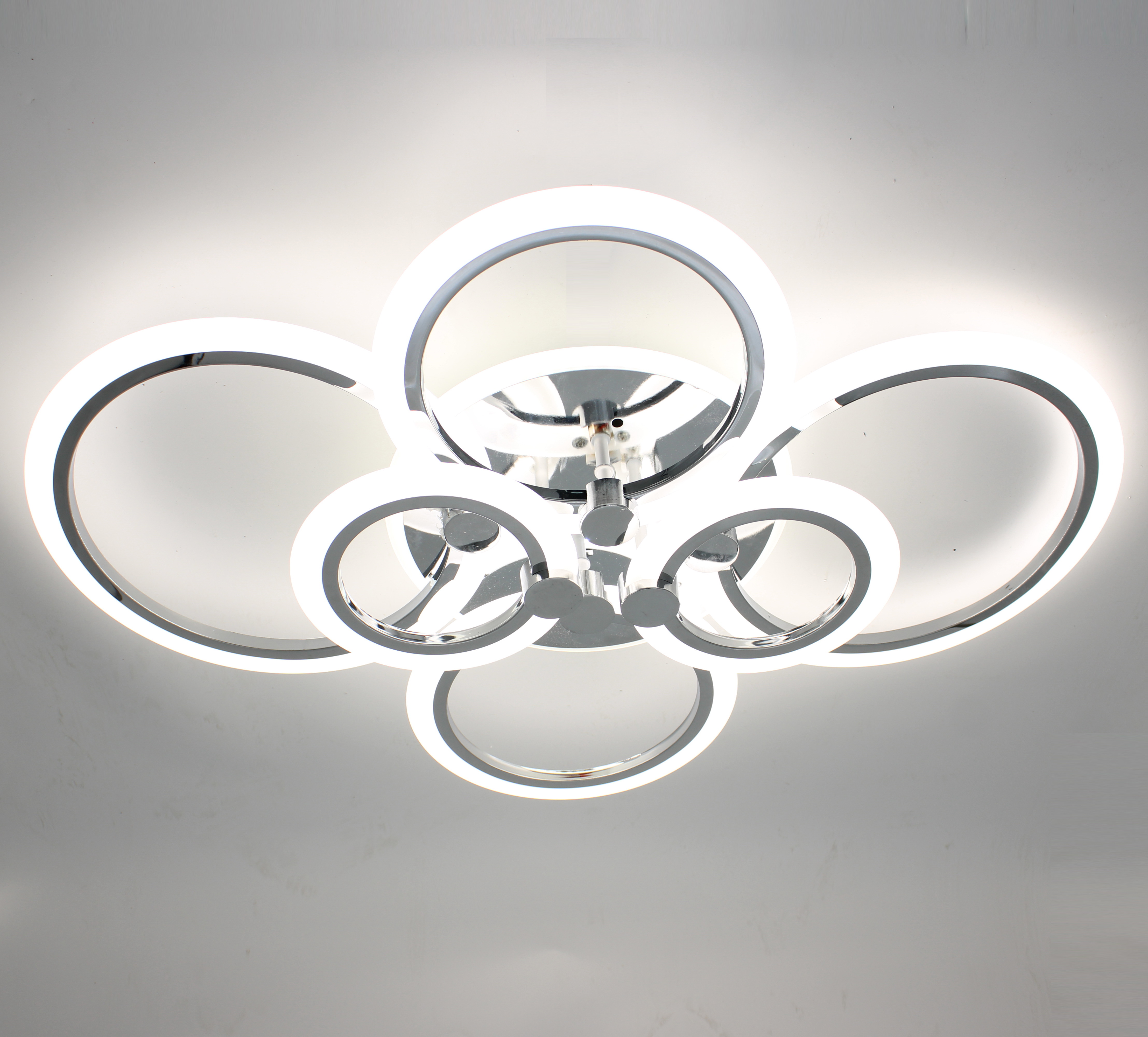 Люстра LD3584-6CR+RGB №1