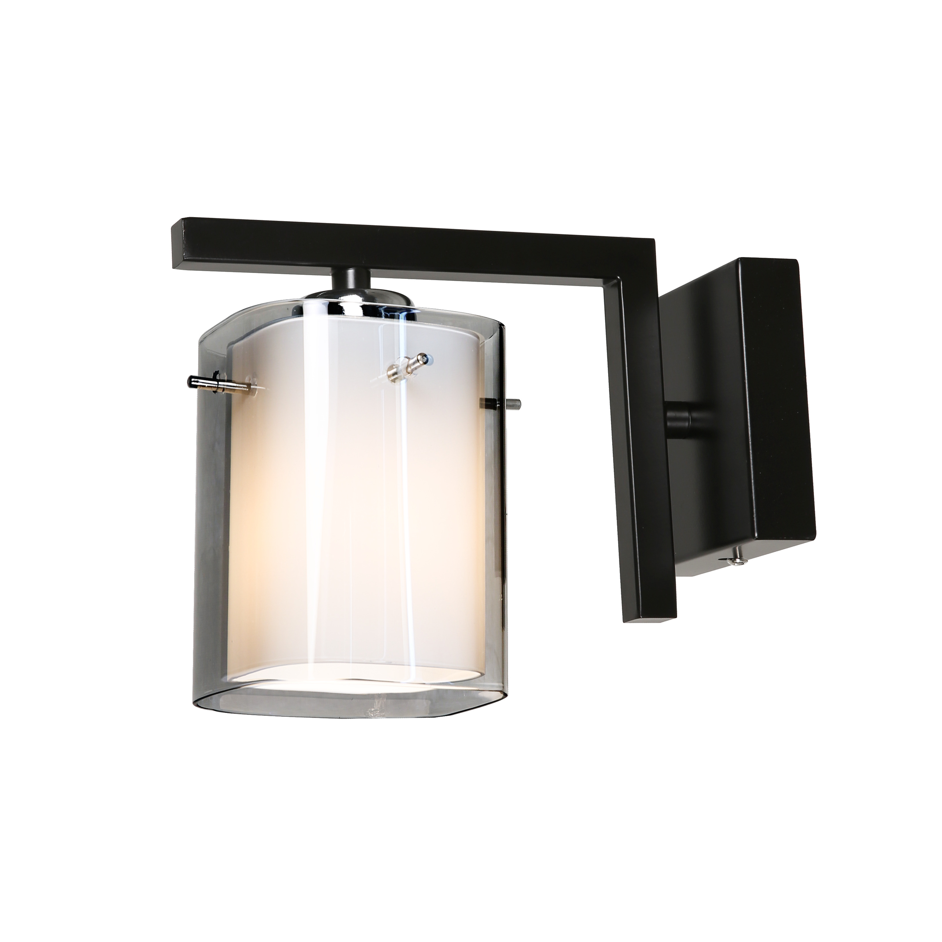 Светильник настенный MB 1129G-1W BK+CR+BK №2
