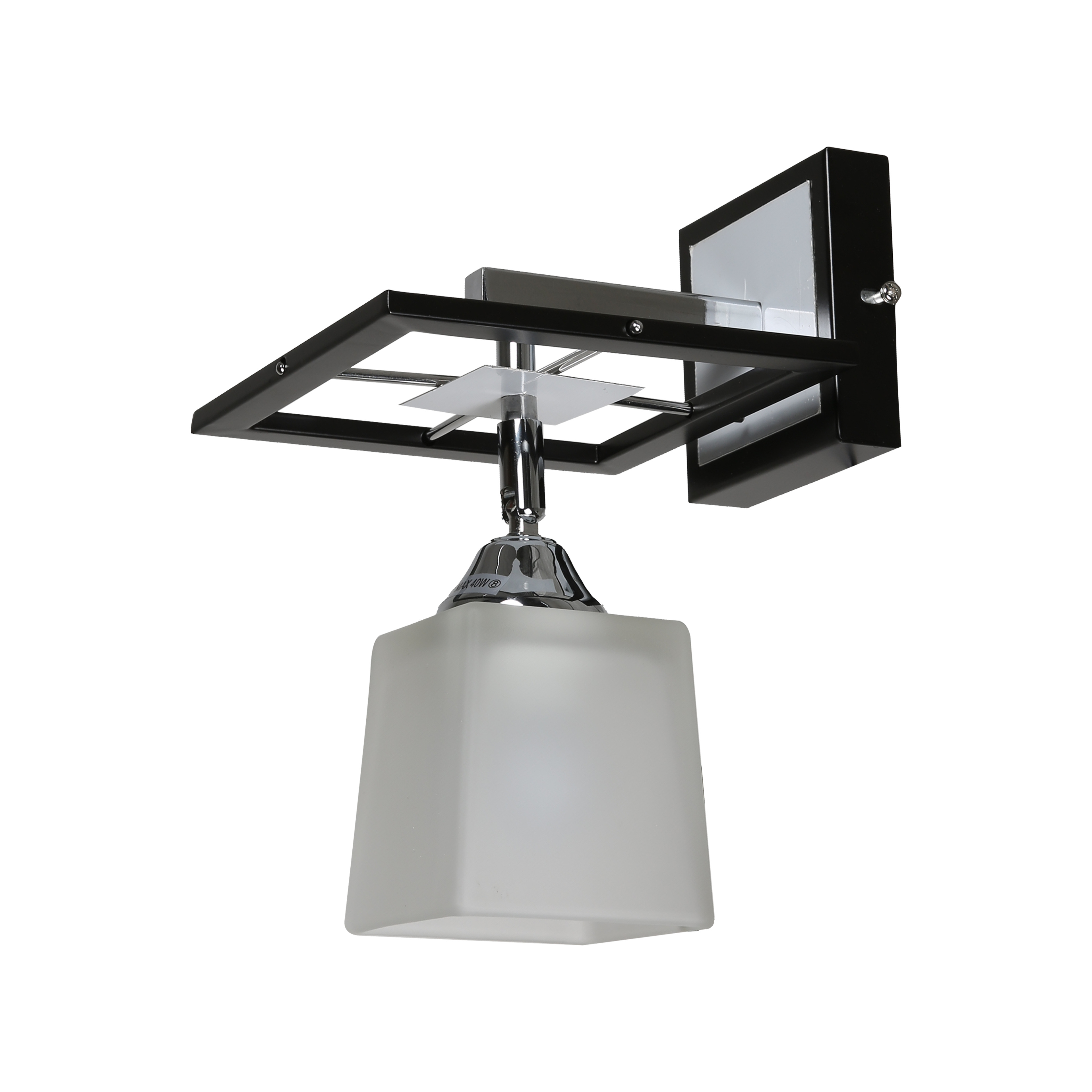 Светильник настенный MB 11705-1W BK+CR+WT №1