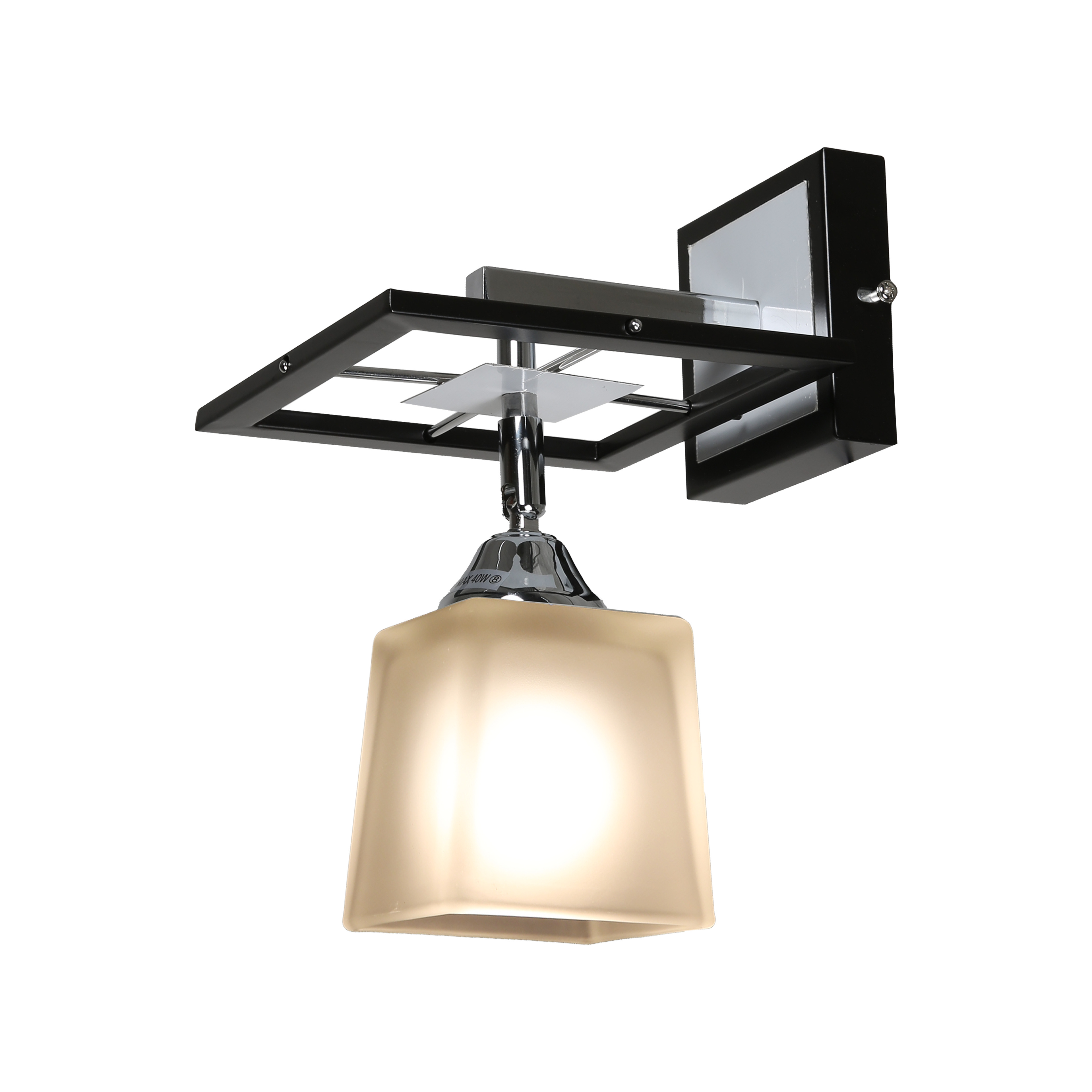 Светильник настенный MB 11705-1W BK+CR+WT №2