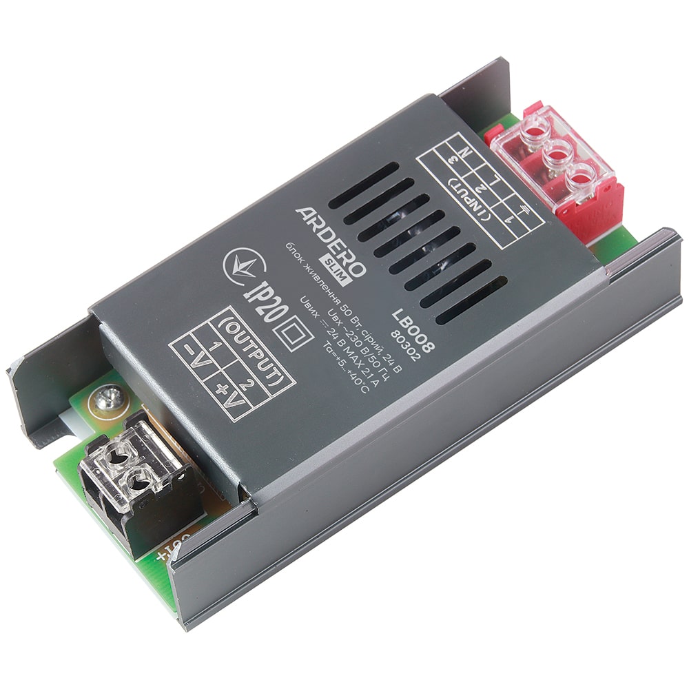 Блок питания для LED ленты Ardero LB008 24В 50Вт IP20 (80302) №2