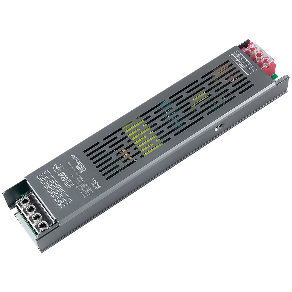 Блок питания для LED ленты Ardero LB008 24В 180Вт IP20 (80305) №2