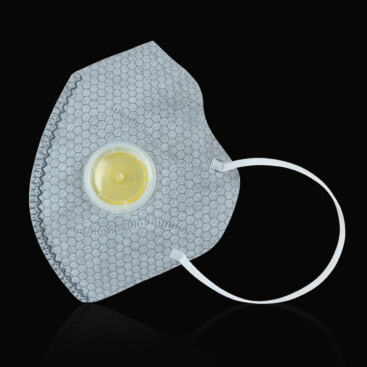 Респіратор KN95 PM2.5 G FFP2 6 шарів, сірий №3
