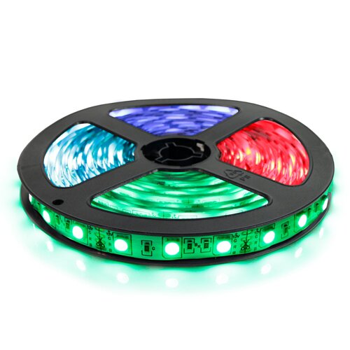 Світлодіодна стрічка OEM ST-12-5050-60-RGB-20, негерметична, 1м №1