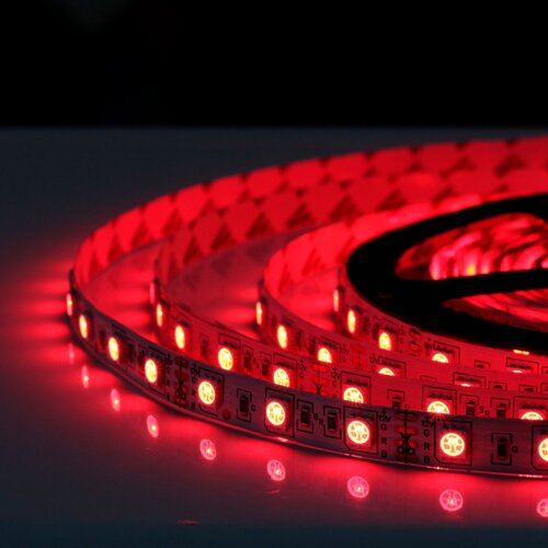 Світлодіодна стрічка OEM ST-12-5050-60-RGB-20, негерметична, 1м №5
