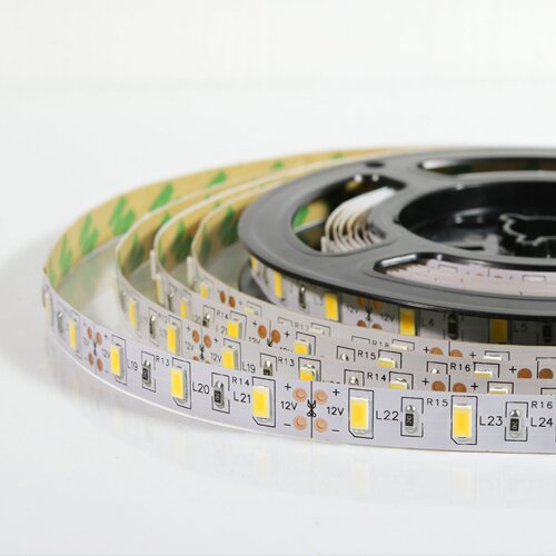 Світлодіодна стрічка OEM ST-12-5630-60-WW-20-V2 тепла біла, негерметична, 1м №5