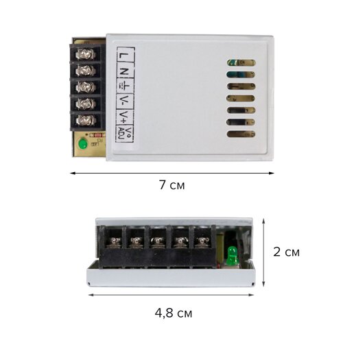 Блок живлення OEM DC12 25W 2,1А TR25-12 №2