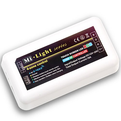 Контролер RGB OEM Mi-light 18А-2.4G-4 zone бiлий №1