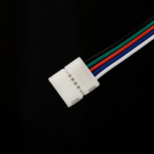 Конектор для світлодіодних стрічок OEM SC-21-SW-12-5 10mm RGBW joint wire (дріт-затискач) №4