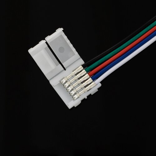 Конектор для світлодіодних стрічок OEM SC-21-SW-12-5 10mm RGBW joint wire (дріт-затискач) №5