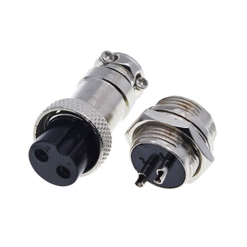 Конектор для світлодіодних стрічок OEM №17 2pin-2pin "мама" + "тато" метал №1