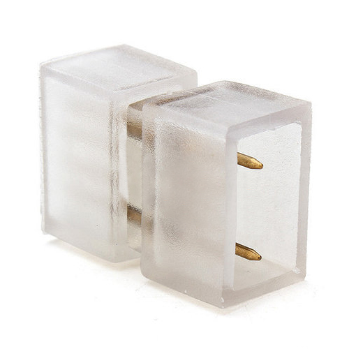 Конектор для стрічки NEON 8*16 (2 роз'єми) C-NEON-2pin-2pin №1