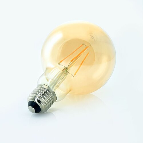 Світлодіодна лампа Biom FL-420 G-95 8W E27 2350K Amber №3