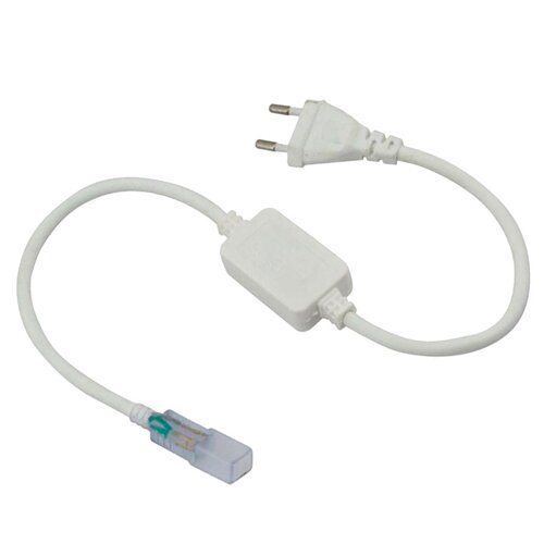 Кабель живлення для стрічки NEON 220В 8*16mm IP65 15А max 100m №1