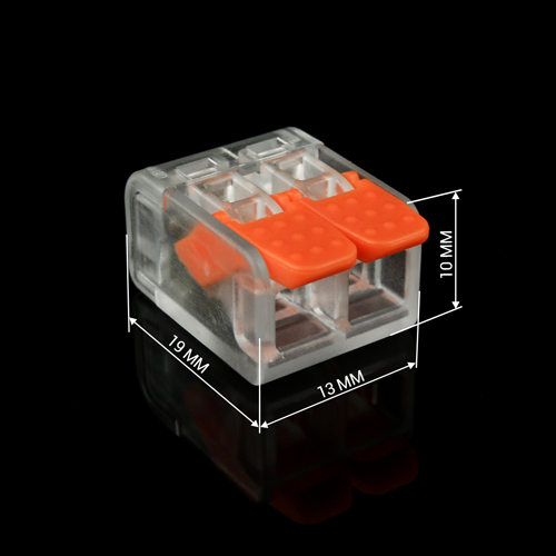 Клема швидкого монтажу WT-462 2 входа 32А 400В 0.14-4mm2 №2