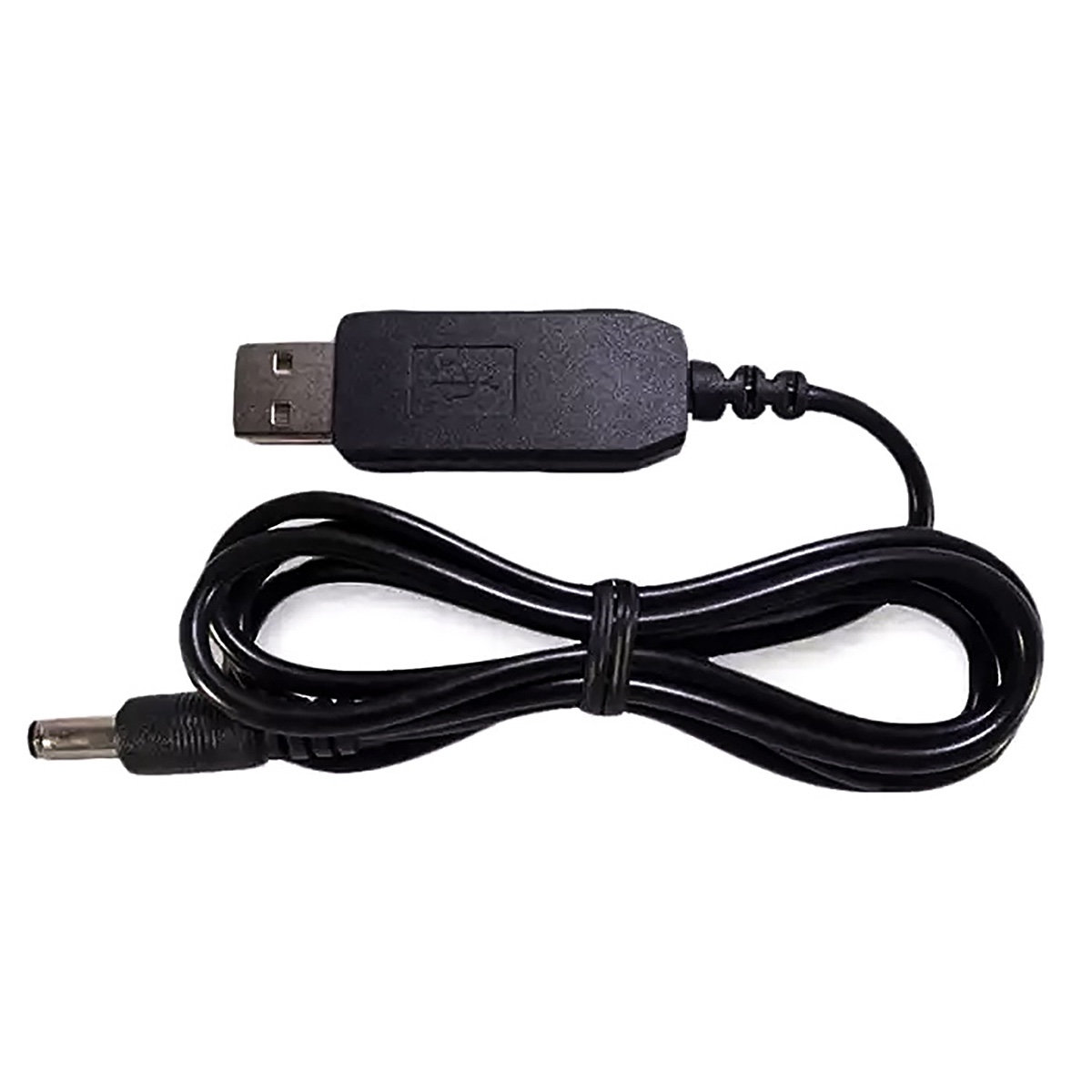 Кабель живлення з перетворювачем DC5-DC12V USB-5.5 1А 90см №1