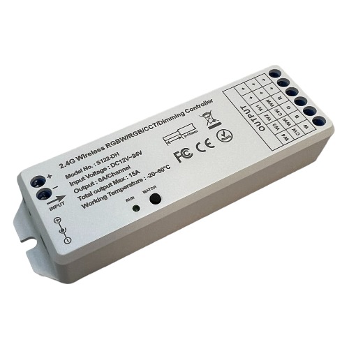 Контроллер універсальний U-R-01-15A-2,4G (6A*4к) RGB/dim №1