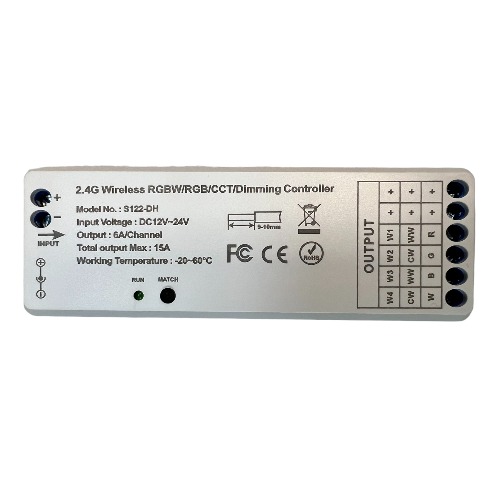 Контроллер універсальний U-R-01-15A-2,4G (6A*4к) RGB/dim №4