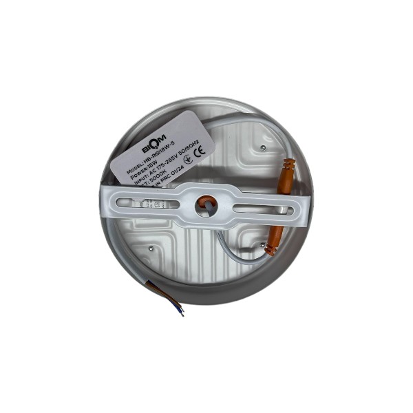 Світильник світлодіодний Biom HB-R18W-5 18w круглий 5000К №3