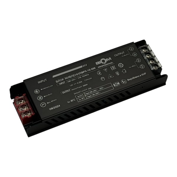 Блок живлення BIOM Professional DC12 300W BPX-12-300 25А №1