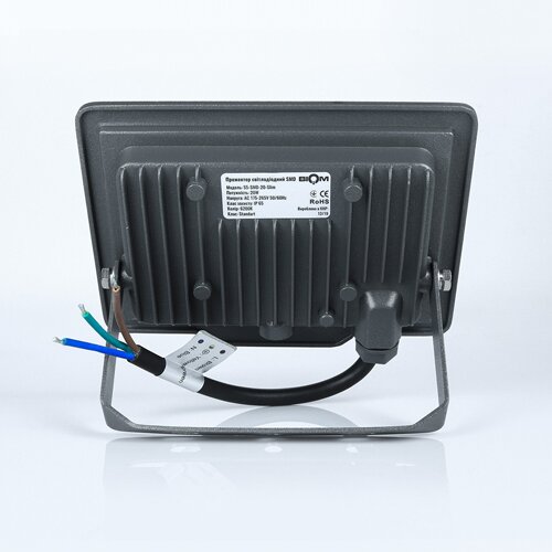 Світлодіодний прожектор BIOM 20W S5-SMD-20-Slim 6200К 220V IP65 №3