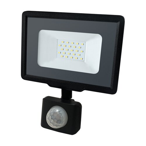Світлодіодний прожектор BIOM 20W S5-SMD-20-Slim+Sensor 6200К 220V IP65 №1