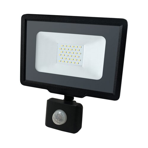 Світлодіодний прожектор BIOM 30W S5-SMD-30-Slim+Sensor 6200К 220V IP65 №1