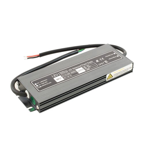 Блок живлення BIOM Professional DC12 100W WBP-100 8,3А герметичний №1