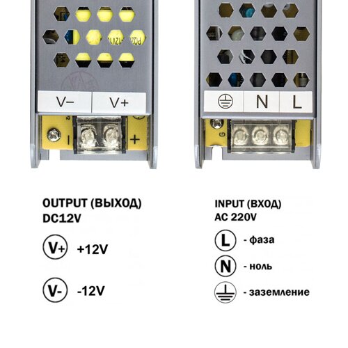 Блок живлення BIOM Professional DC12 100W BPU-100 8,3А №4