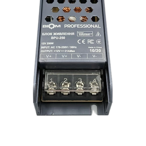 Блок живлення BIOM Professional DC12 250W BPU-250 21А №2