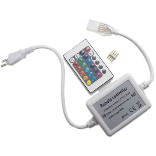 Контролер RGB 220В OEM 600W-IR-24 кнопки №1