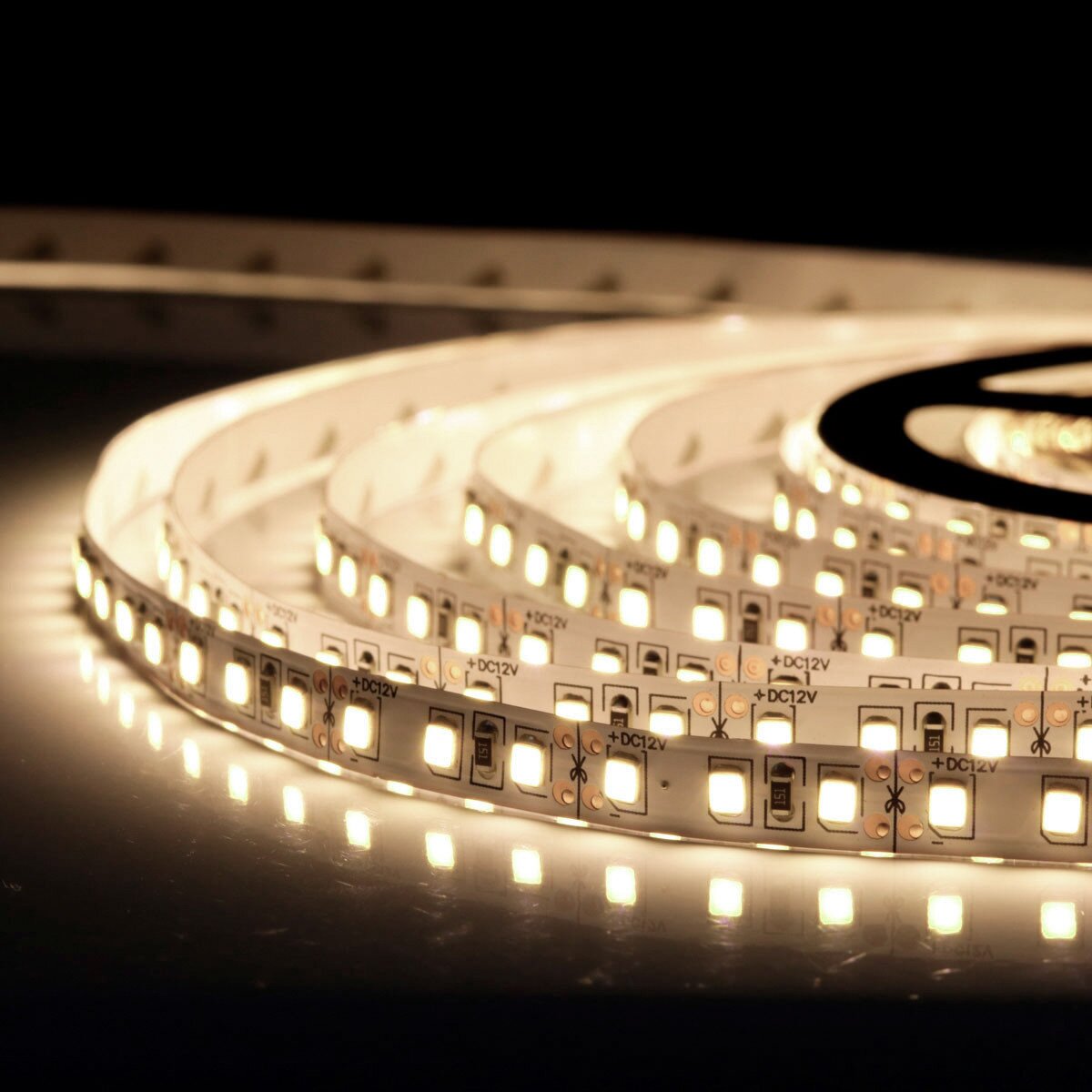Світлодіодна стрічка B-LED 24V 2835-120 NW IP20 4500К, негерметична, 1м №3
