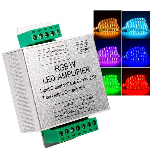 Підсилювач RGBW OEM AMP16А (4*4кан) №3