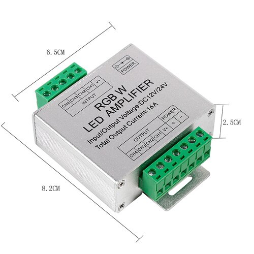 Підсилювач RGBW OEM AMP16А (4*4кан) №5