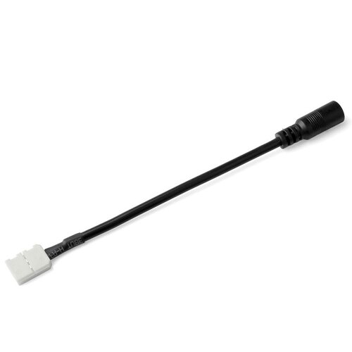 Конектор для свiтлодiодних стрiчок OEM №13 8мм затискач - mini Jack "мама" через дрiт, 15см №1
