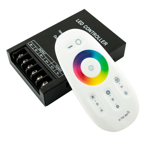 Контролер RGB OEM 30А-2.4G-Touch білий №1