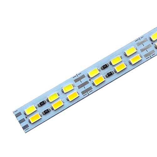 Свiтлодiодна лiнiйка JL 5730-144 led W/WW 3-pin 3500K-6500K, 12В, IP20 теплий бiлий/бiлий №1