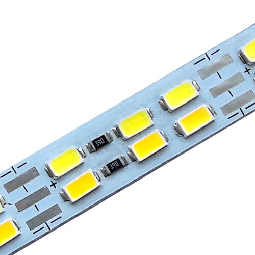 Свiтлодiодна лiнiйка JL 5730-144 led W/WW 3-pin 3500K-6500K, 12В, IP20 теплий бiлий/бiлий №2