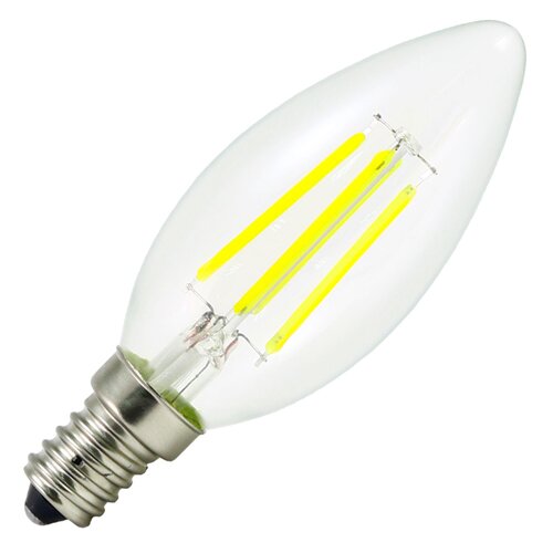 Свiтлодiодна лампа Biom FL-306 C37 4W E14 4500K №1