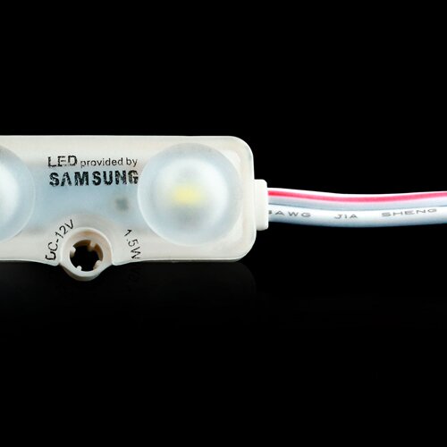 Світлодіодний модуль BRT XG28 5630-3 led W 1,5W Samsung 6500K, 12В, IP68 білий №2