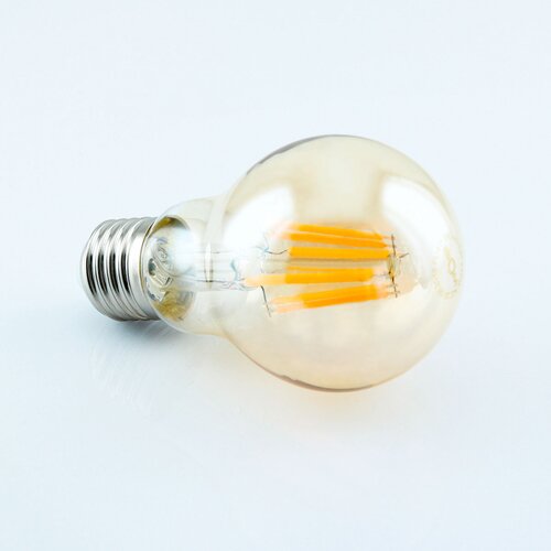 Світлодіодна лампа Biom FL-411 A60 8W E27 2350K Amber №2