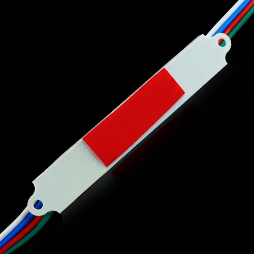 Світлодіодний модуль BRT 5050-3 led W 0.72W RGB, 12В, IP65 silicone №3