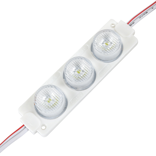 Світлодіодний модуль BRT XG6 3030-3 led W 3W 12В 7000K лінза 3 бочки №1