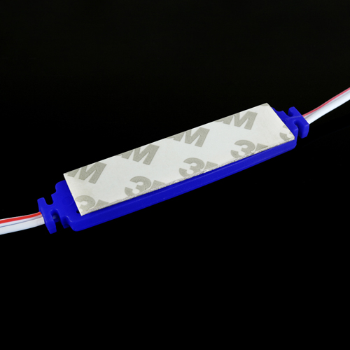 Світлодіодний модуль BRT XG192 5630-3 led W 1,5W BLUE, 12В, IP65 синій з лінзою напівсфера №3