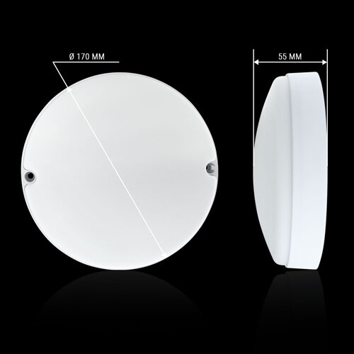 Світильник світлодіодний ЖКХ Biom MPL-R18-6 18Вт 6000К, коло №4