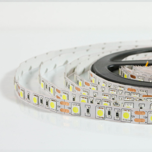 Світлодіодна стрічка 24V OEM ST-24-5050-60-NW-20-V2 нейтральна біла, негерметична, 1м №2