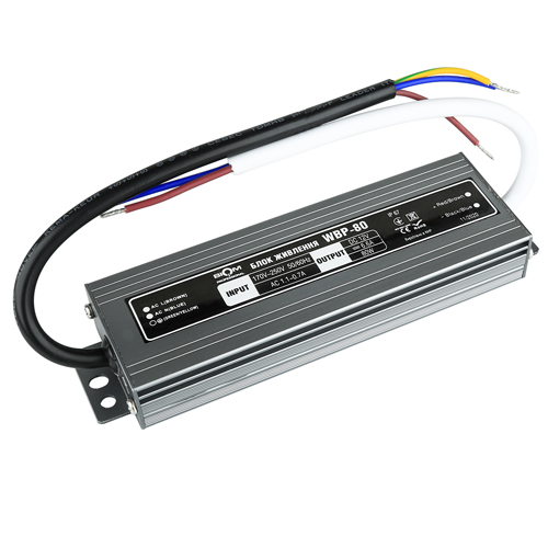 Блок живлення BIOM Professional DC12 80W WBP-80-12 6,6А герметичний №1