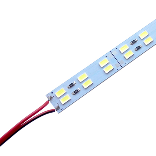 Світлодіодна лінійка BRT 5730-144 led W 2-pin 6500K, 12В, IP20 білий зі скотчем №1