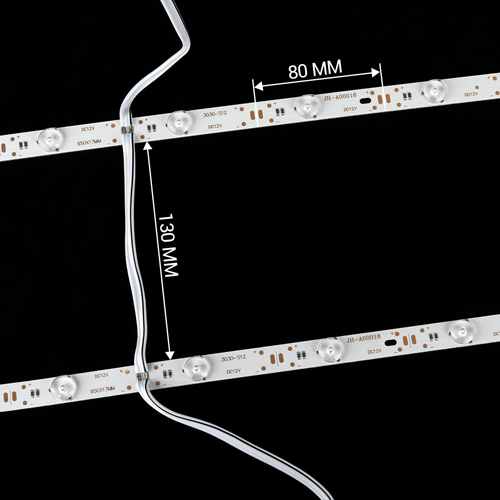 Світлодіодна лінійка LBL-12-3030-12-14-7 14W, 7000К, 12В IP33 №5